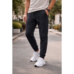 Lululemon Athletica Black Jogger Pants Sweatpants Trousers   Mens Size large
